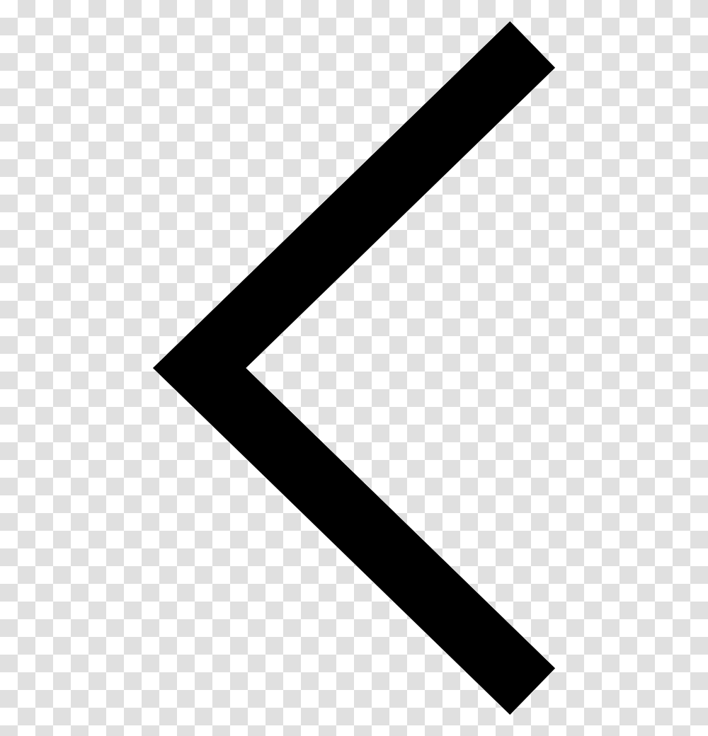 Left Arrow Chevron Kaunan Rune, Alphabet, Number Transparent Png