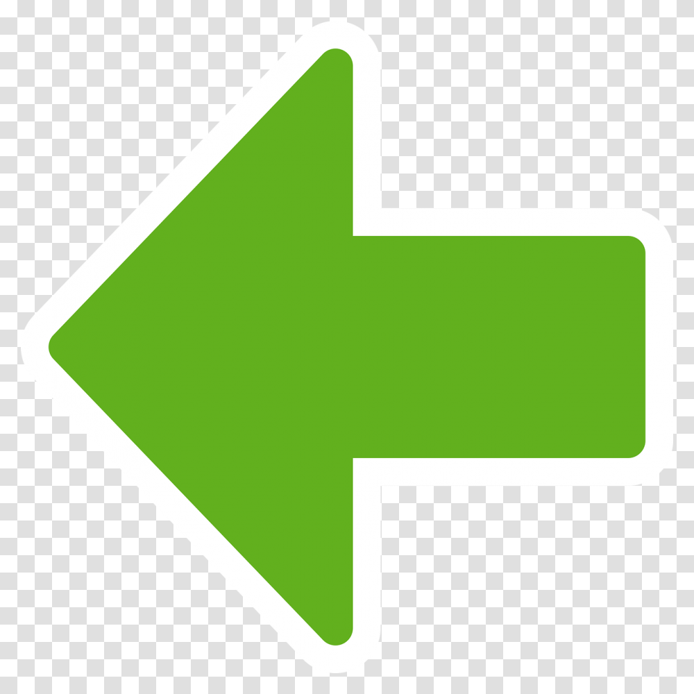 Left Arrow Green Small, First Aid, Sign, Logo Transparent Png