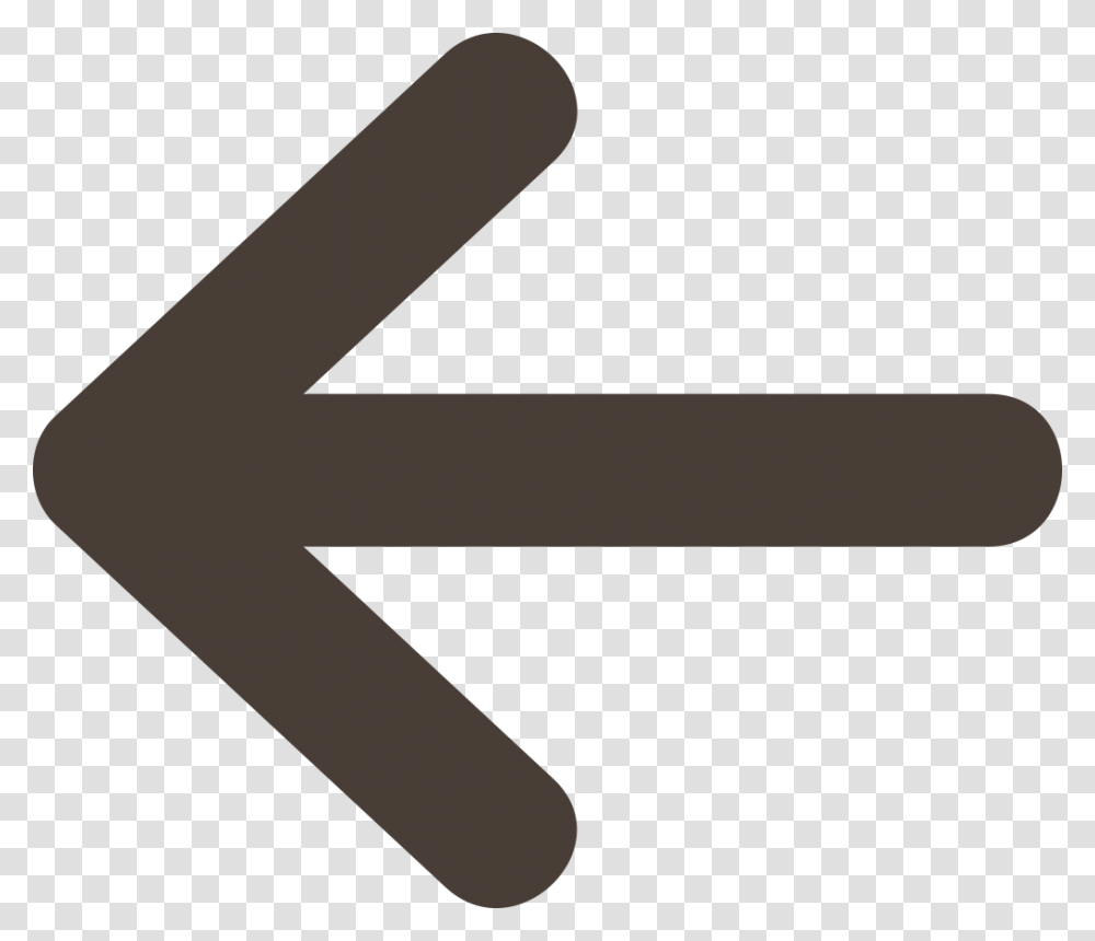 Left Arrow Medium Thin Size Left Arrow Svg, Word, Alphabet Transparent Png