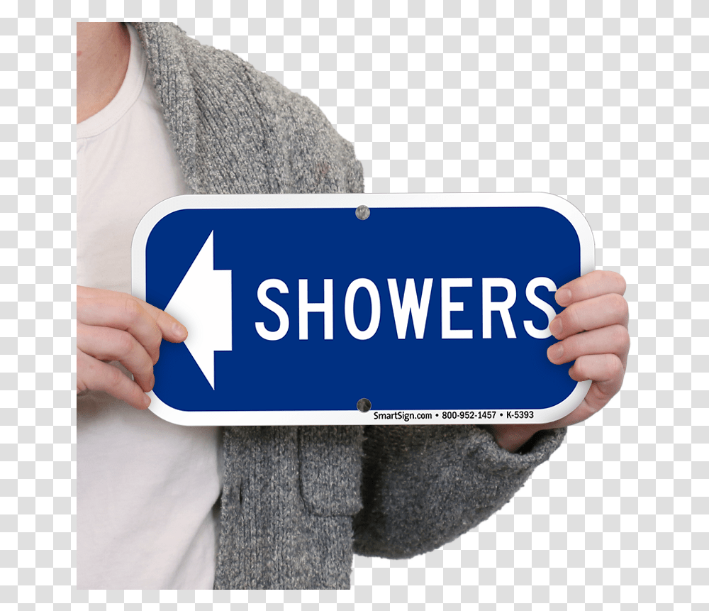 Left Arrow Showers Signs Sign 1440389 Vippng Sign, Person, Face, Clothing, Text Transparent Png