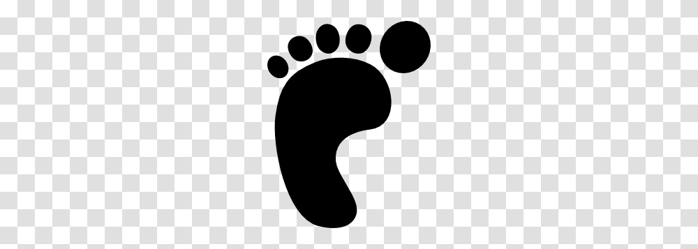 Left Foot Print Clip Art, Footprint Transparent Png