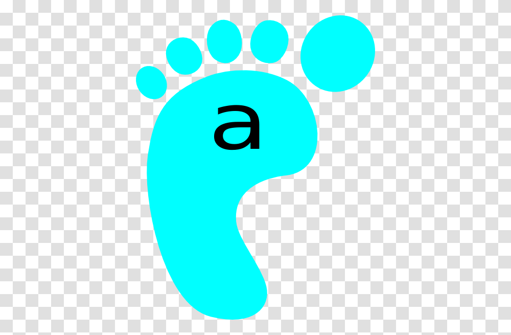 Left Footprint Blue A Clip Art For Web Transparent Png