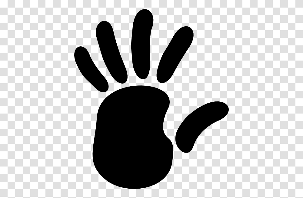 Left Hand Print Clip Art Free Vector, Stencil, Silhouette, Hook, Claw Transparent Png