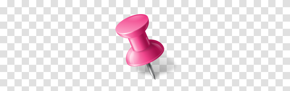 Left Mapmarker Pink Pushpn, Lamp Transparent Png