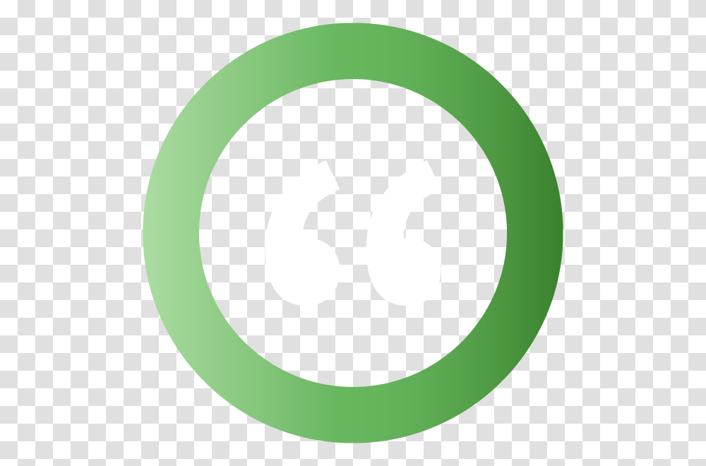 Left Quote Circle, Number, Logo Transparent Png