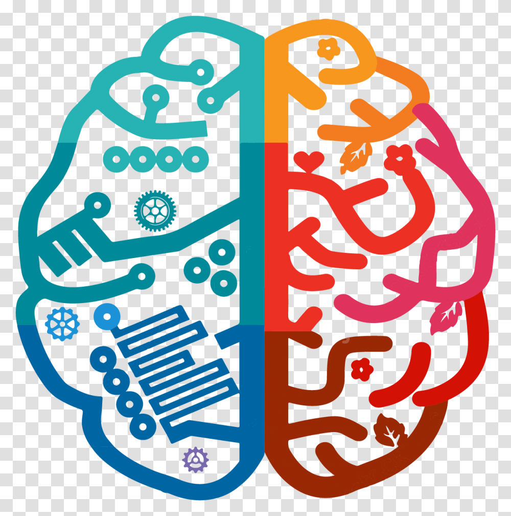 Left Right Brain Logo Image Left Brain Right Brain Logo, Text, Alphabet, Symbol, Number Transparent Png