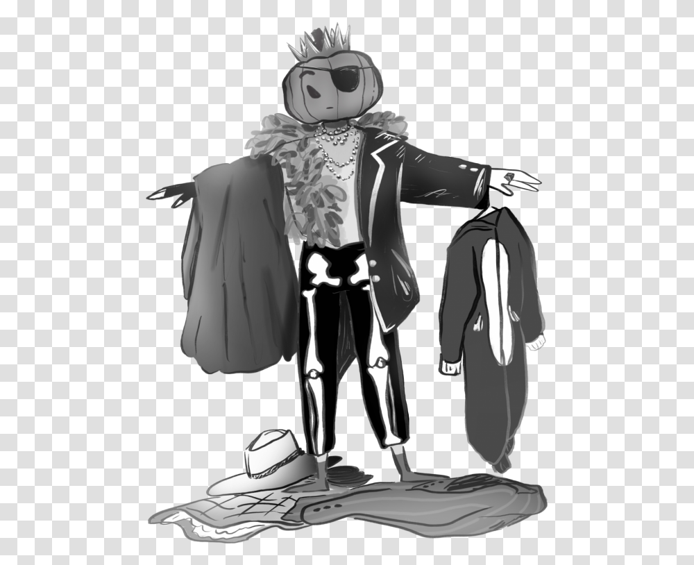 Leftover Halloween Candy - The Oracle Cartoon, Person, Human, Scarecrow, Clothing Transparent Png