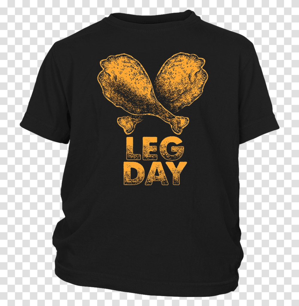 Leg Day Drumstick Workout Tshirt Da Baby T Shirt, Apparel, T-Shirt, Person Transparent Png