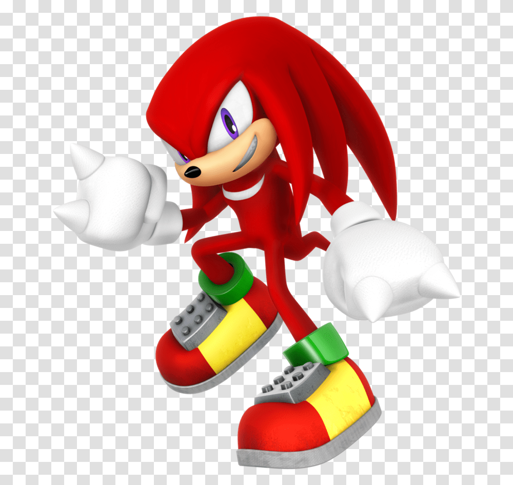 Legacy Knuckles The Echidna Knuckles The Echidna Render, Toy, Super Mario, Figurine Transparent Png