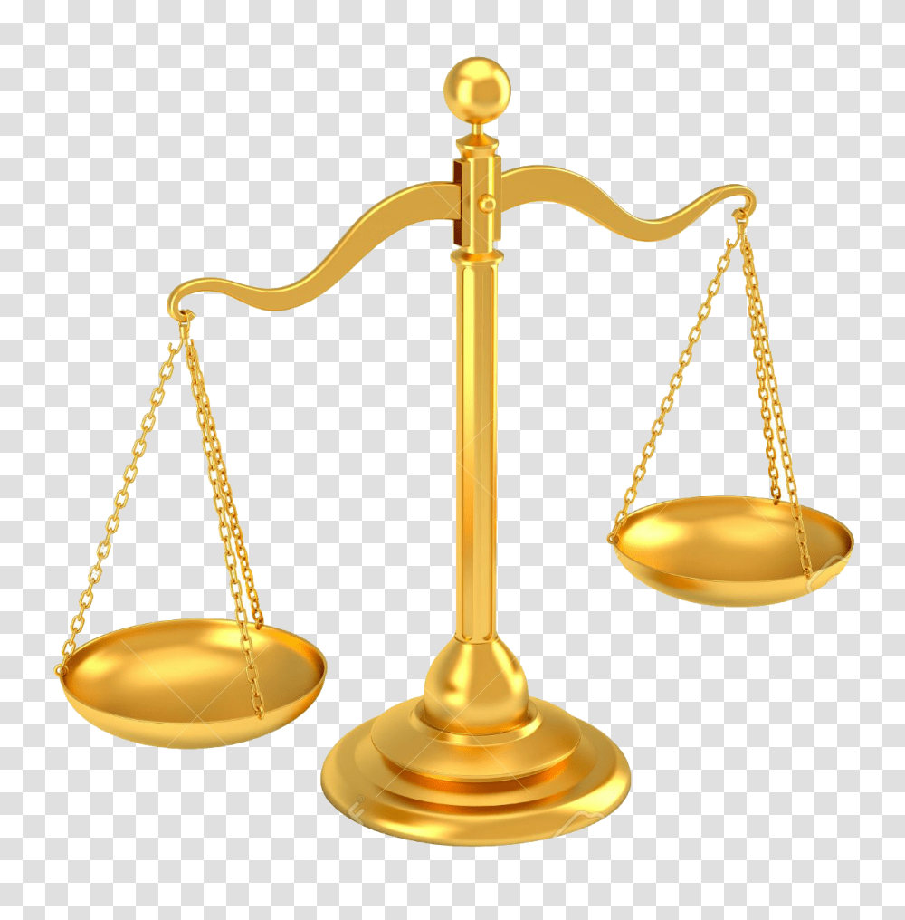 Legal Clipart Gold Scale Scales Of Justice, Lamp, Bronze Transparent Png
