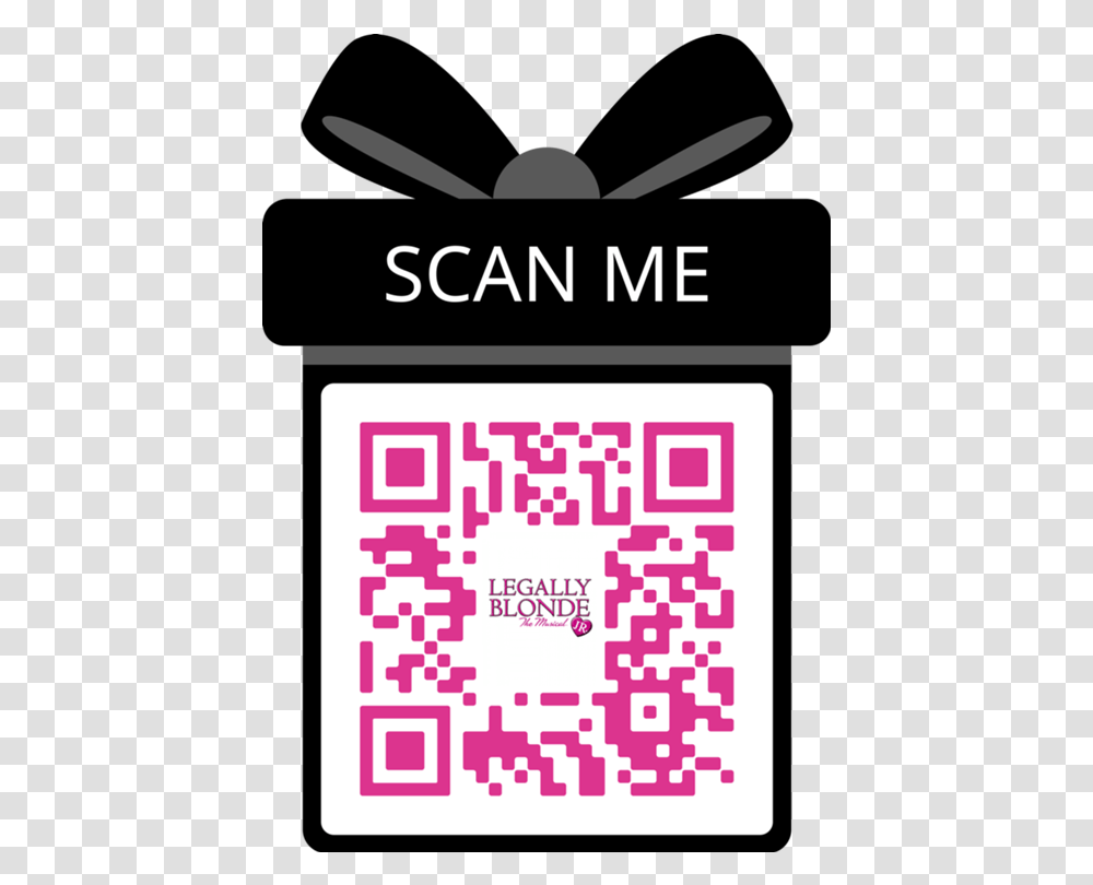 Legally Blonde The Musical Jr Girly, QR Code Transparent Png