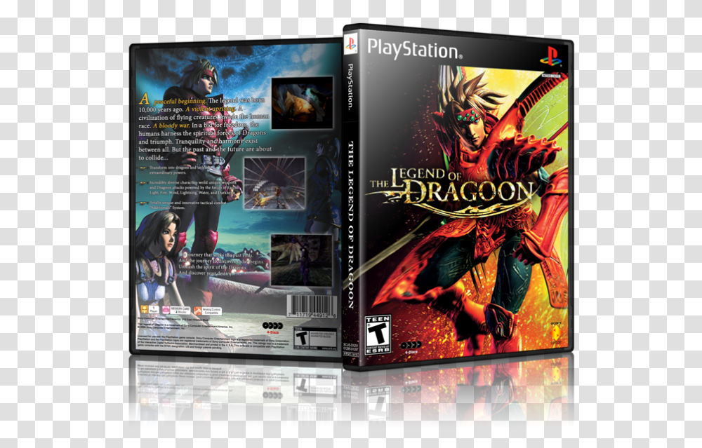 Legend Of Dragoon Logo Legend Of Dragoon Artwork, Person, Dvd, Disk, Video Gaming Transparent Png