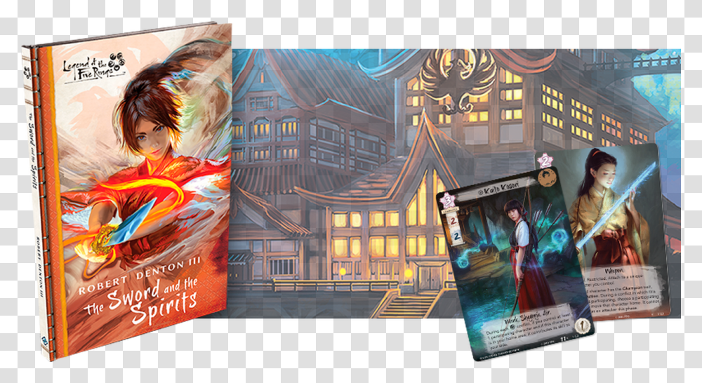 Legend Of The Five Rings Novel The Sword And The Spirits, Advertisement, Poster, Flyer, Paper Transparent Png