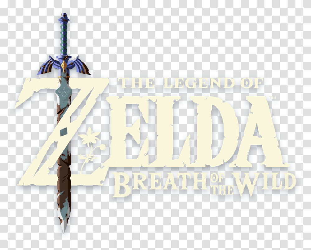 Legend Of Zelda Breath Of The Wild Logo, Weapon, Weaponry, Blade Transparent Png
