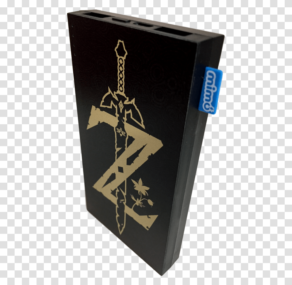 Legend Of Zelda Breath Of The Wild Sword Mimopowerdeck, Logo, Trademark Transparent Png