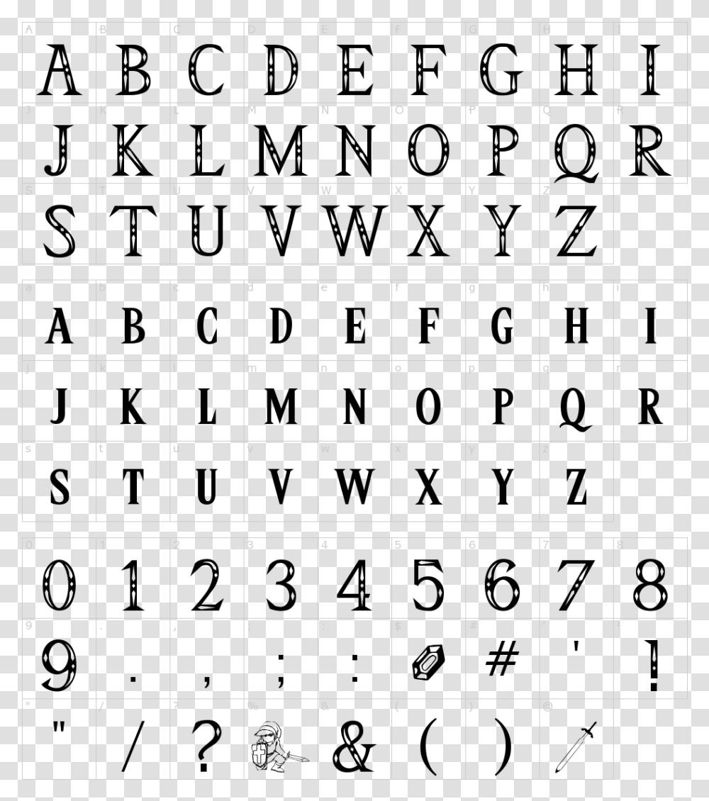 Legend Of Zelda Font, Number, Calendar Transparent Png