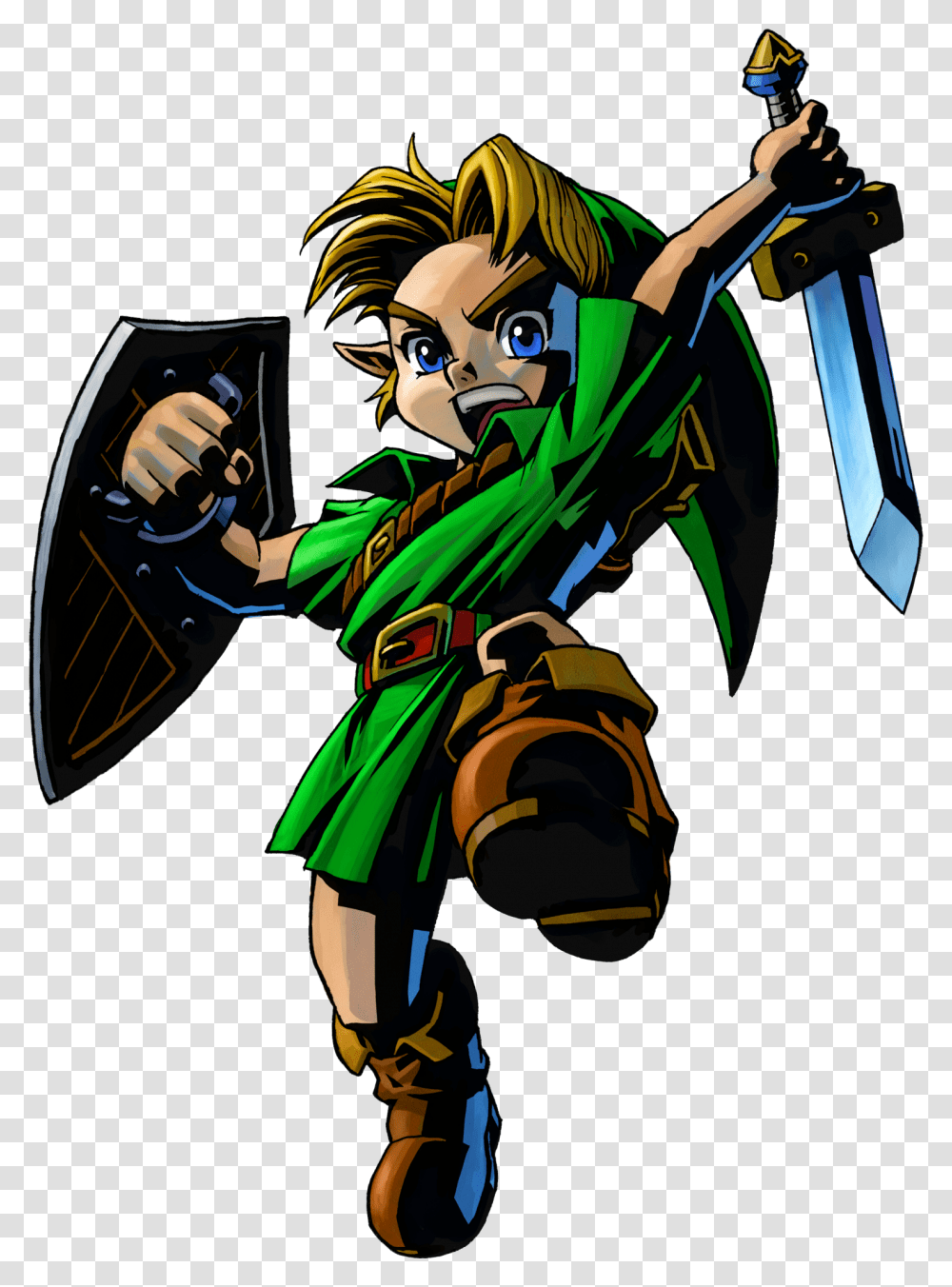Legend Of Zelda Link Majora's Mask, Hand, Person, Comics, Book Transparent Png