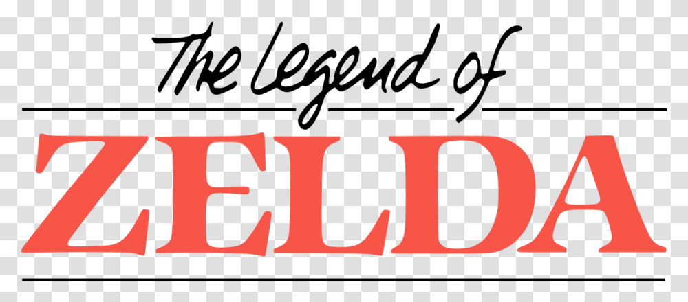 Legend Of Zelda Logo, Label, Word, Alphabet Transparent Png