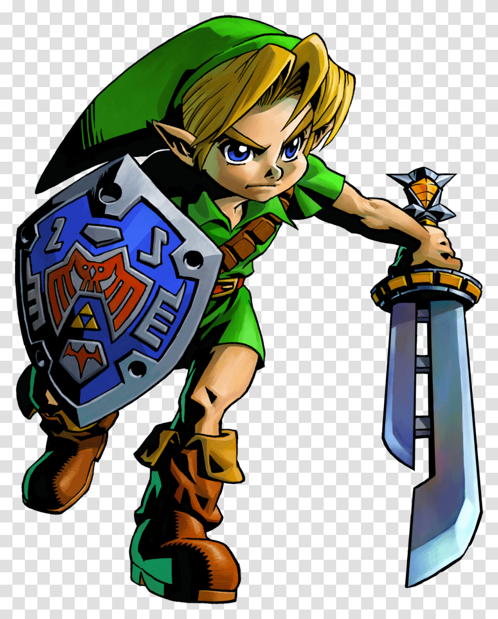 Legend Of Zelda Majora's Mask Link, Person, Human, Book, Comics Transparent Png