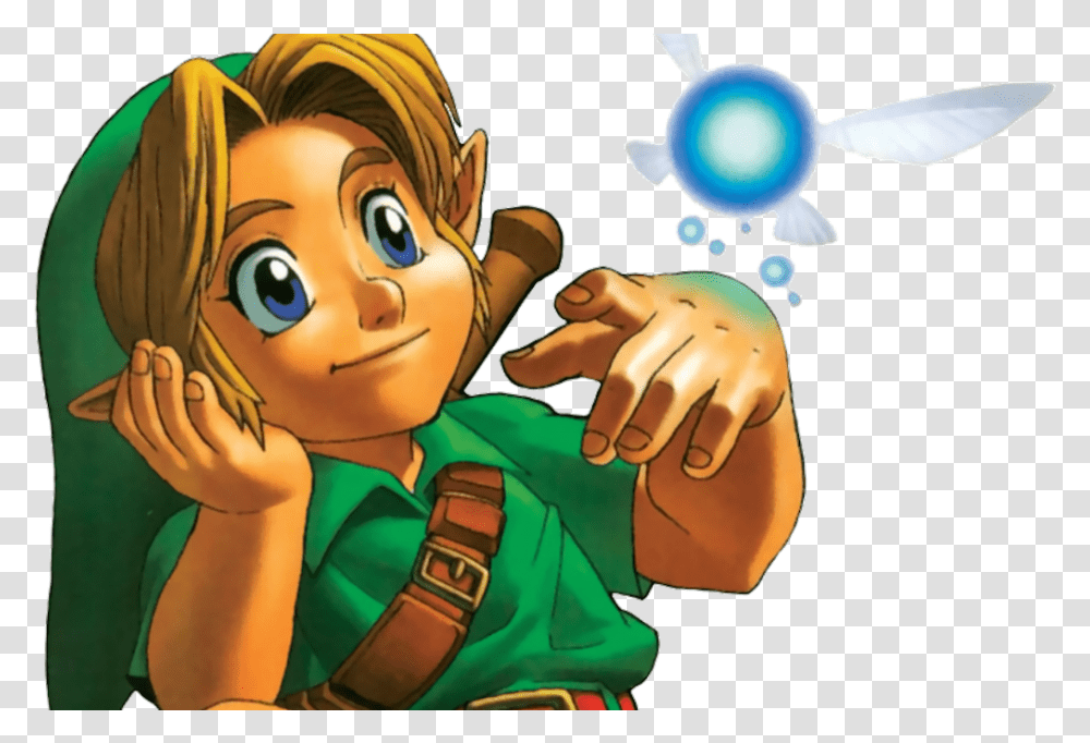 Legend Of Zelda Ocarina Of Time Artwork, Person, Human, Hand Transparent Png