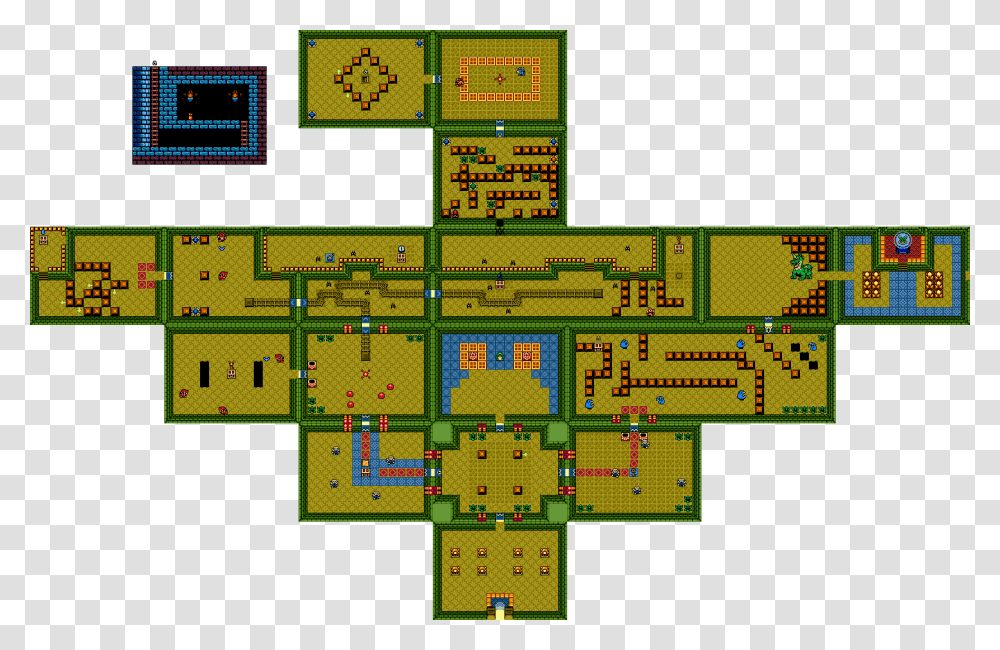 Legend Of Zelda Oracle Of Seasons Dungeon, Plan, Plot, Diagram, Building Transparent Png