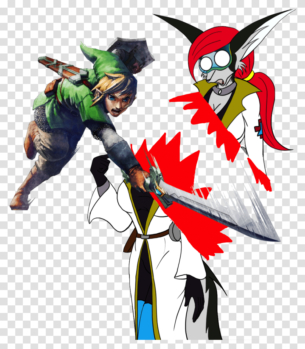 Legend Of Zelda Skyward Sword Artwork, Person, Human, Poster, Advertisement Transparent Png