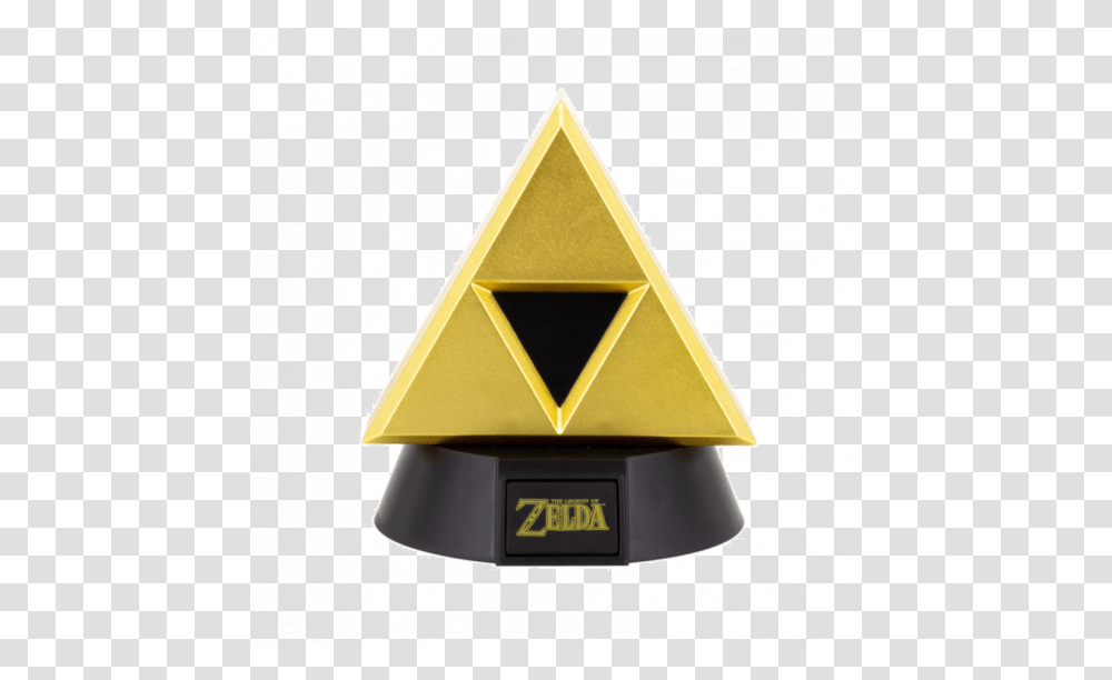 Legend Of Zelda The Golden Power Triforce Icon Light Merchoid The Legend Of Zelda, Lamp, Triangle Transparent Png
