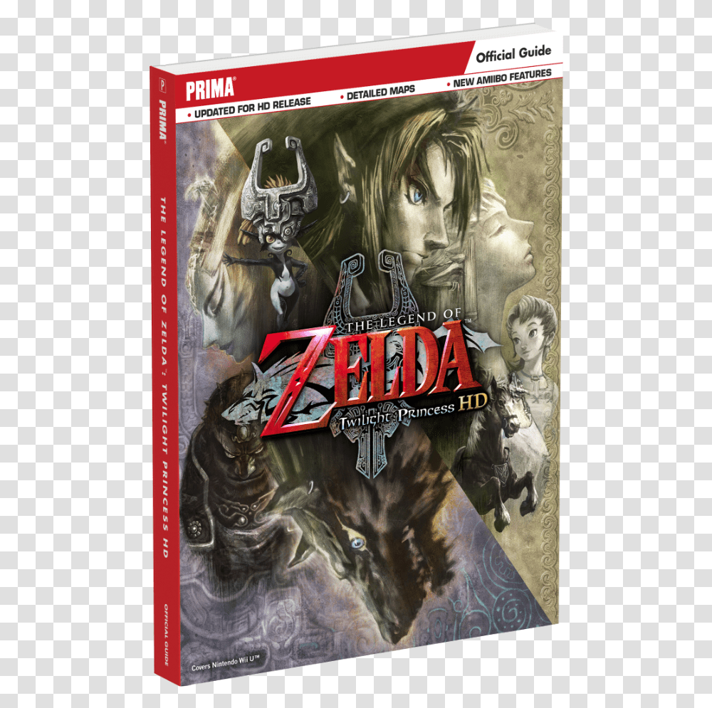 Legend Of Zelda Twilight Princess Prima Games, Poster, Advertisement, Book, Person Transparent Png