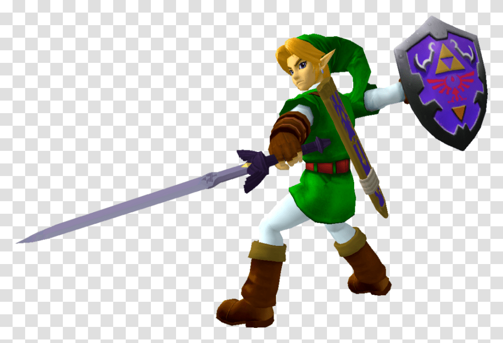 Legend Of Zelda Video Game Ocarina Soul Calibur 2 Link Art, Toy, Person, Human, Knight Transparent Png