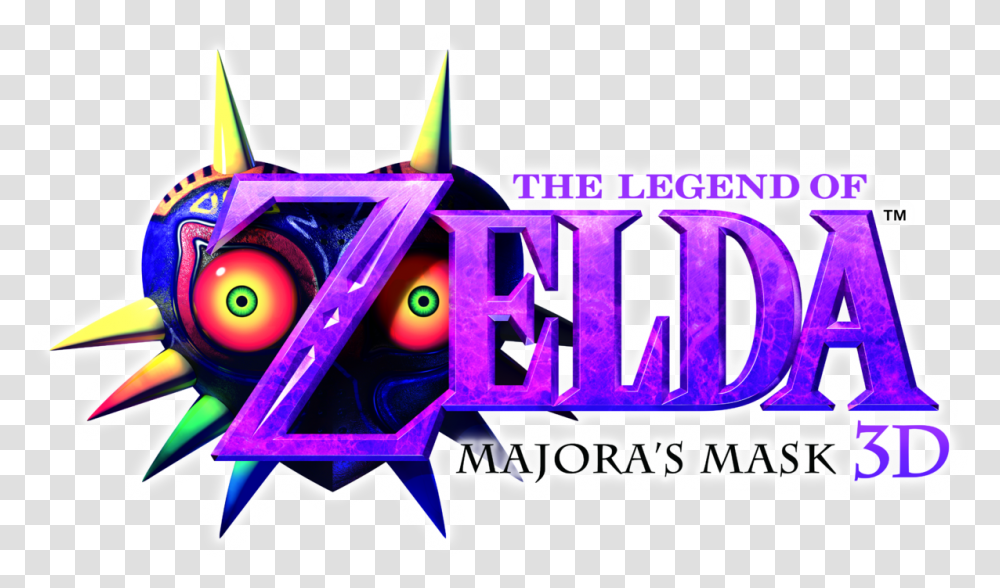 Legend Of Zelda Zelda Majora's Mask Logo, Pac Man Transparent Png