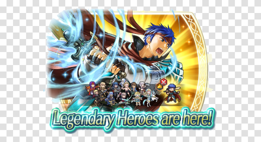 Legendary Heroes Fire Emblem, Comics, Book, Manga, Person Transparent Png