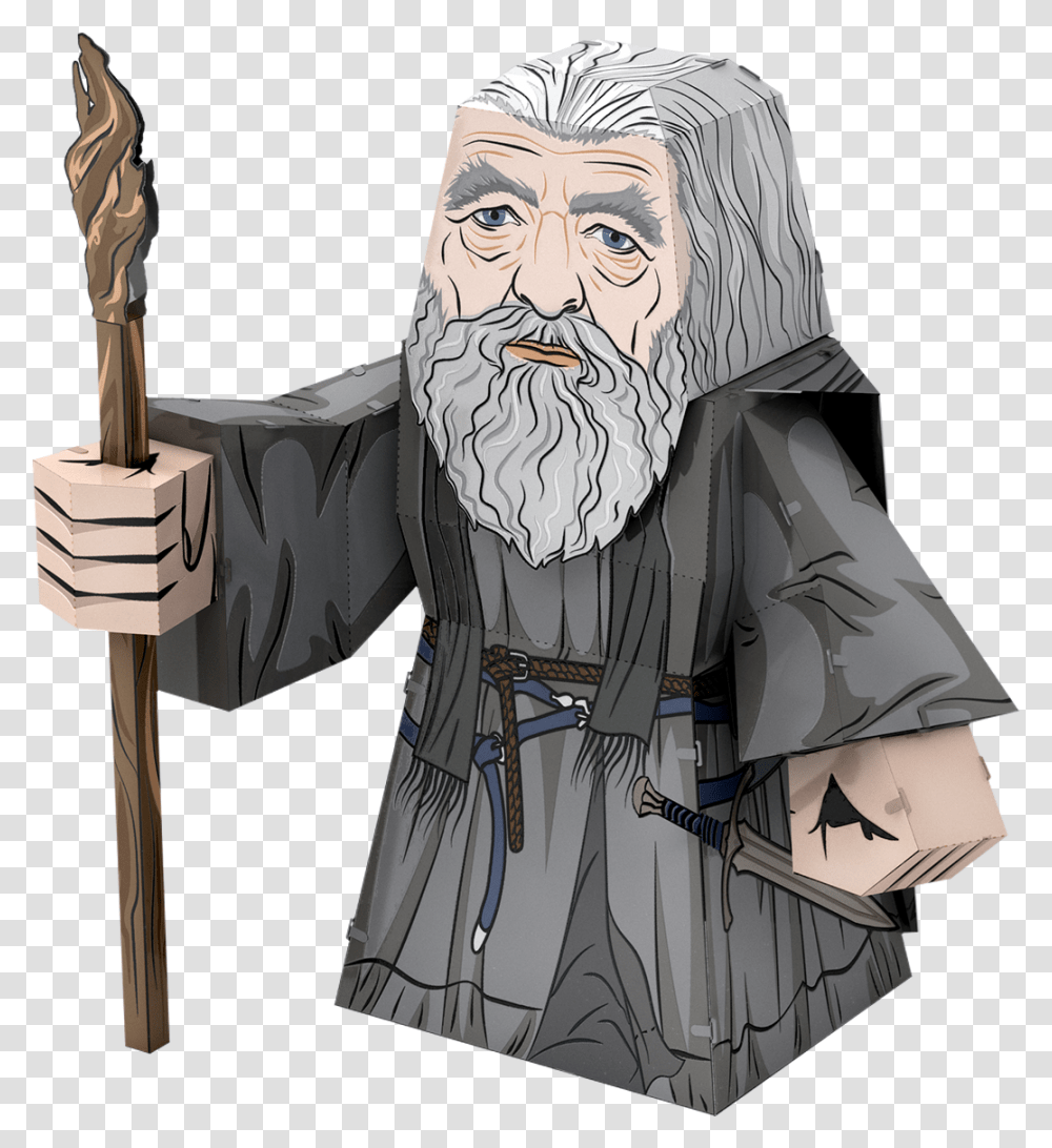 Legends Gandalf The Lord Of The Rings The Fellowship Of The Ring, Person, Coat, Face Transparent Png