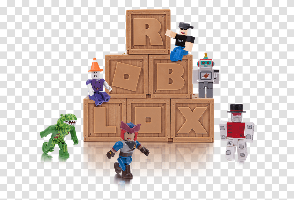 Legends Of Roblox Roblox Toy Series 2, Cardboard, Robot, Box, Carton Transparent Png