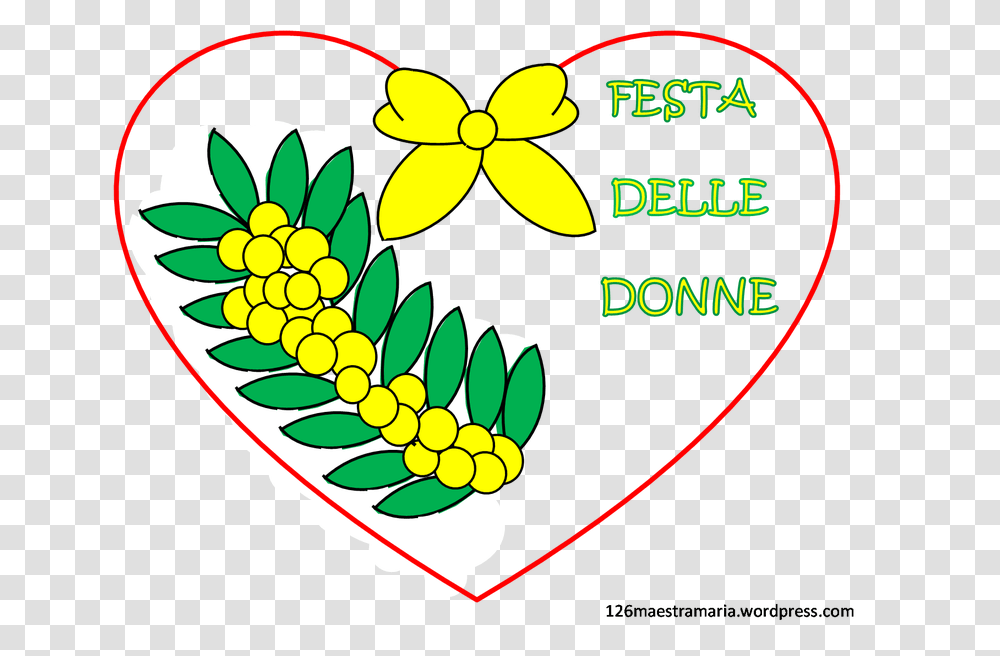 Leggende Sulla Mimosa Festa Delle Donne Biglietti, Plant, Label Transparent Png
