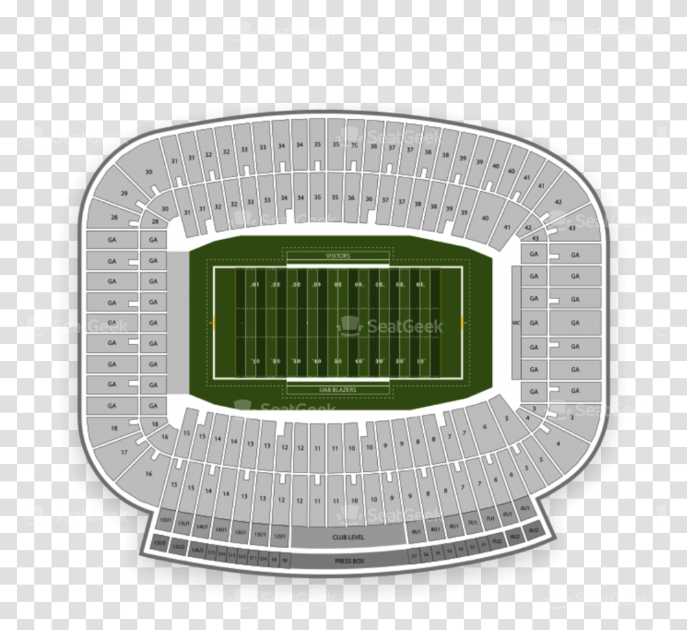 Legion Field Seating Chart, Building, Stadium, Arena, Football Field Transparent Png