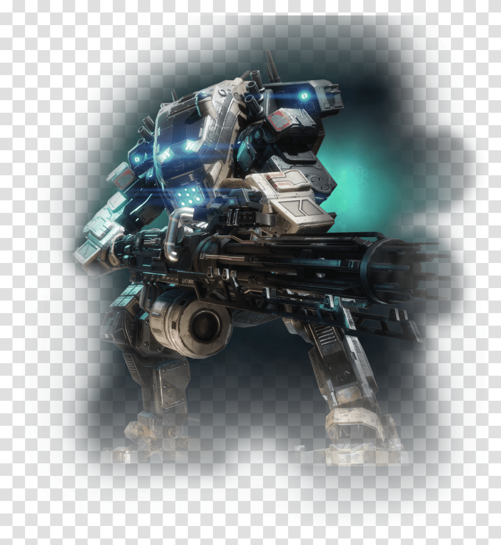 Legion From Titanfall, Toy, Robot, Gun, Weapon Transparent Png