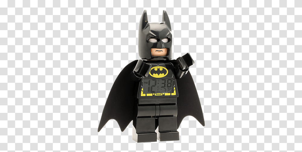 Lego 5002423 Dc Comics Super Heroes Batman Minifigure Clock Clock Of Batman Transparent Png