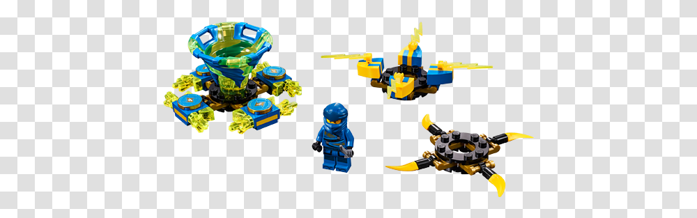 Lego 70660 Ninjago Spinjitzu Jay Lego Ninjago New Spinjitzu Jay, Toy, Person, Human, Robot Transparent Png