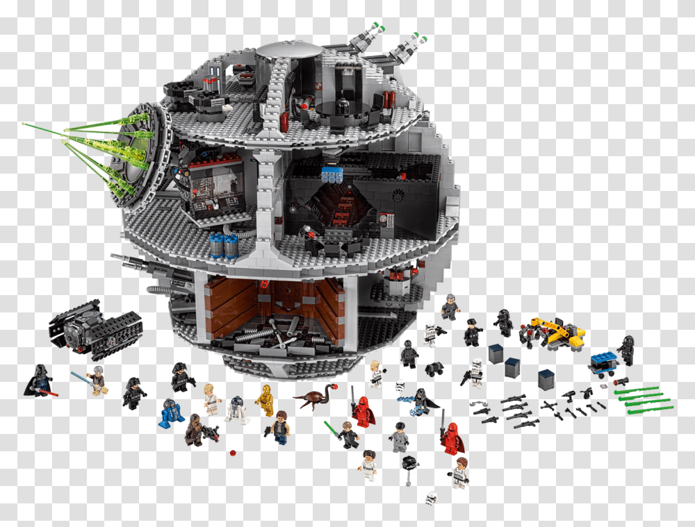 Lego 75159 Star Wars Ucs Death Lego Star Wars Death Star 2016, Person, Human, Toy, Space Station Transparent Png