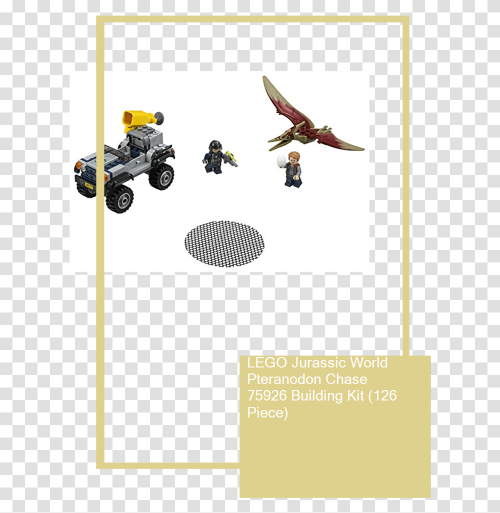 Lego Jurassic World Pteranodon Chase, Bird, Animal, Wheel, Person Transparent Png