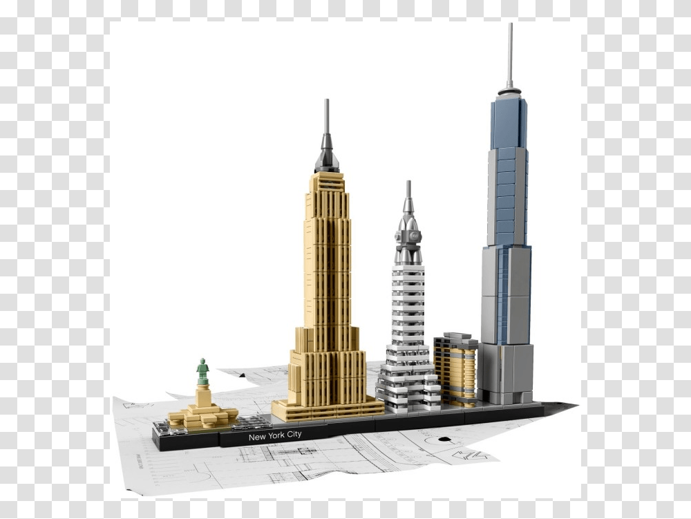 Lego Architecture Empire State Building, Metropolis, City, Urban, Spire Transparent Png