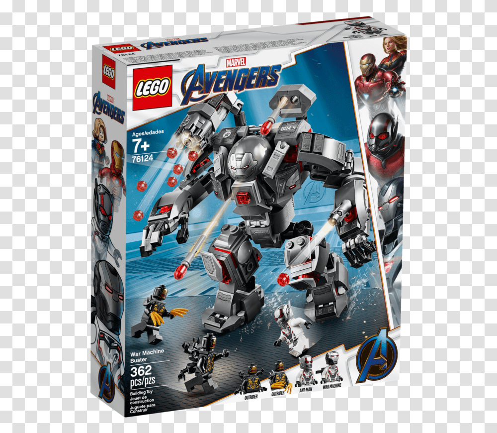 Lego Avengers Endgame War Machine Buster, Toy, Helmet, Apparel Transparent Png