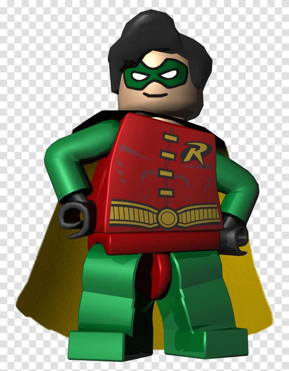 Lego Batman 1 Robin, Toy, Green, Apparel Transparent Png