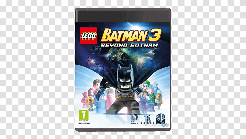 Lego Batman 3 Beyond Gotham Eu, Person, Human, Poster, Advertisement Transparent Png