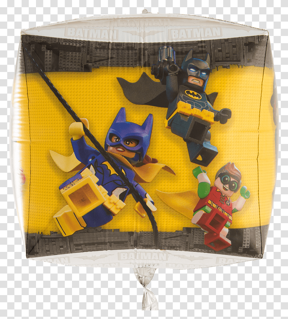 Lego Batman Birthday Party Suppliescubezrectangular Batman, Toy, Clothing, Helmet, Costume Transparent Png