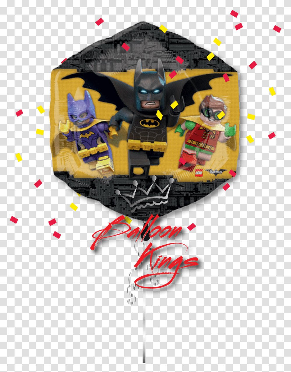 Lego Batman Group Lego Batman Foil Balloon, Robot Transparent Png