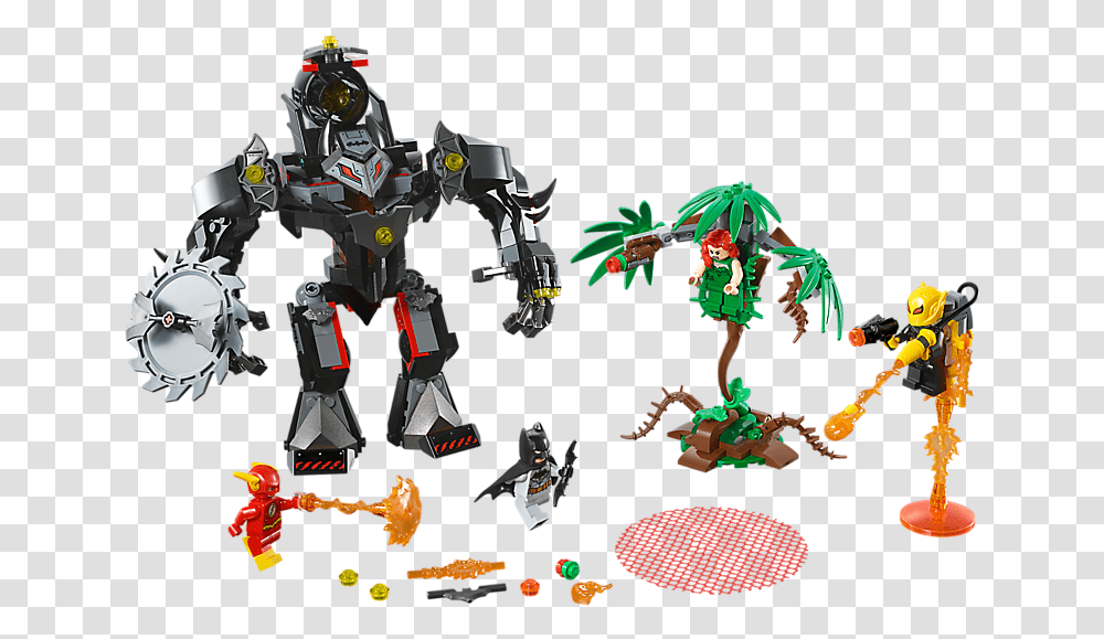 Lego Batman Mech Vs Poison Ivy, Robot, Toy Transparent Png