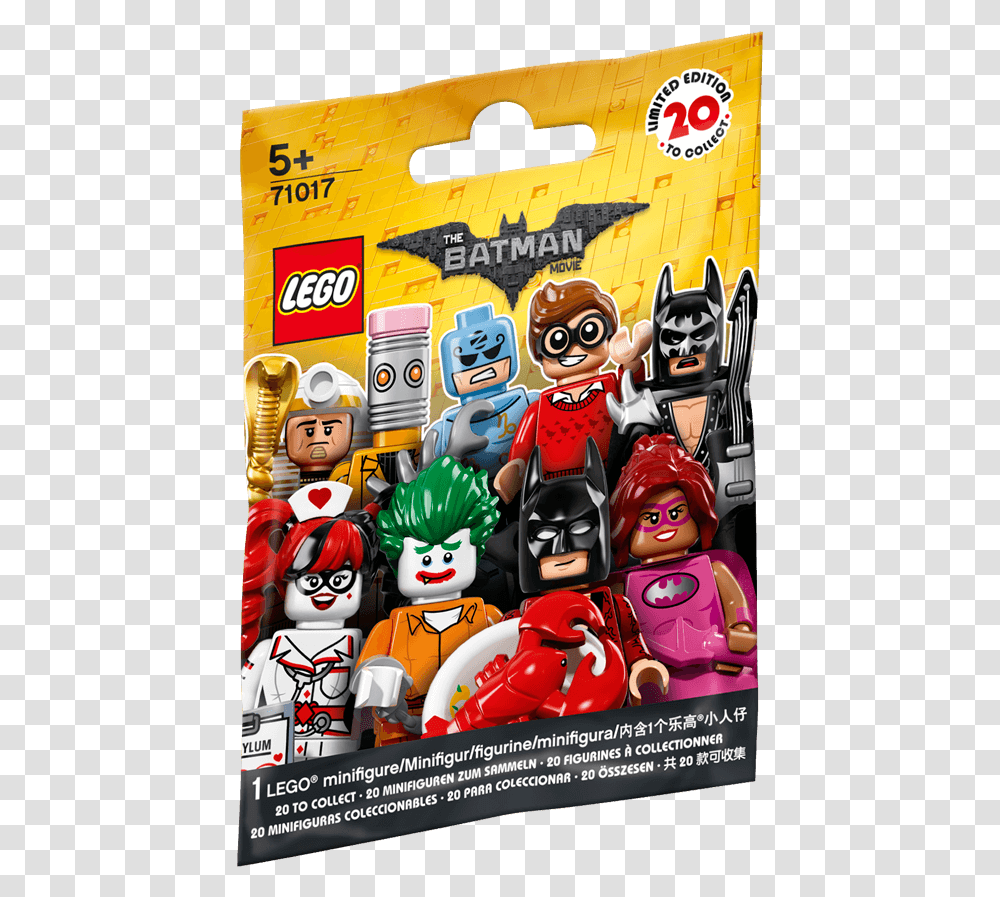 Lego Batman Minifigures Series, Advertisement, Comics, Book Transparent Png