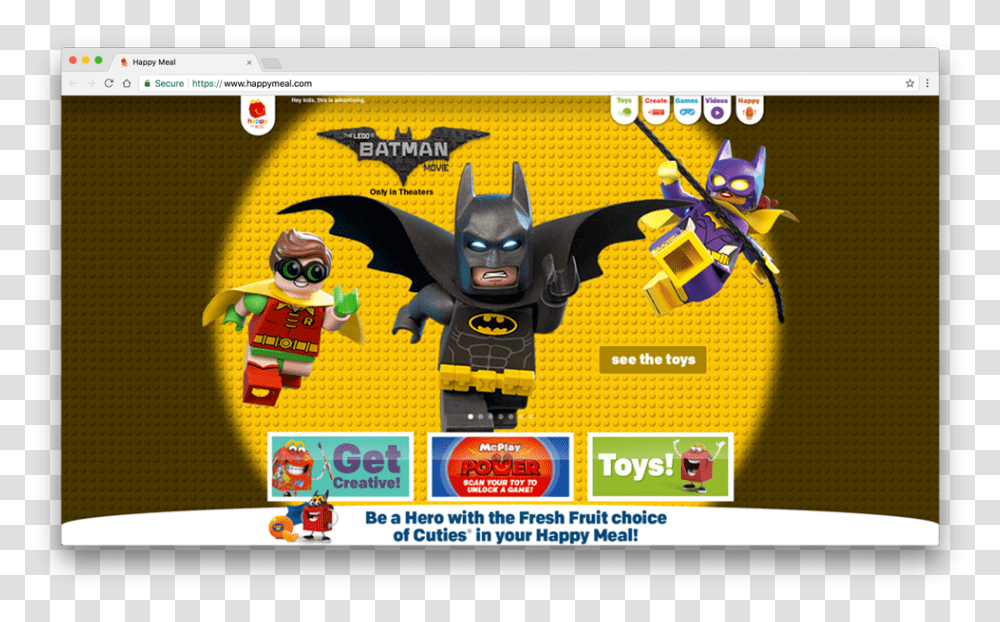 Lego Batman Movie Supershape Foil Balloon Download Cartoon, Toy, Paper, Poster Transparent Png