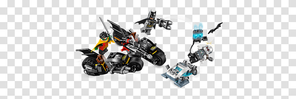 Lego Batman Mr Freeze Batcycle Battle, Sports Car, Vehicle, Transportation, Automobile Transparent Png